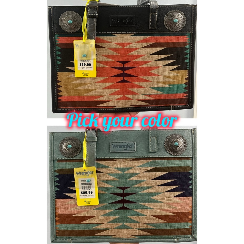 NWT Wrangler Shoulder Tote Bag